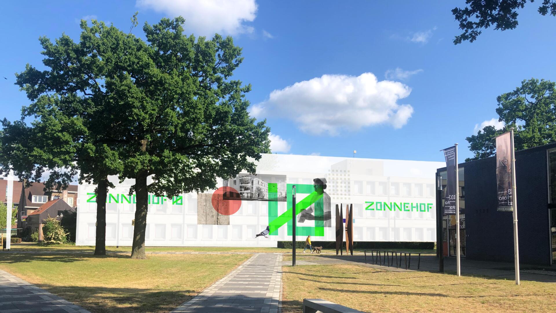 Grafisch ontwerp van logo, huisstijl en vastgoedcommunicatie voor nieuwbouwproject Zonnehof10 door grafisch ontwerpbureau studio ddo in Amersfoort in opdracht van LATEI Projectontwikkeling