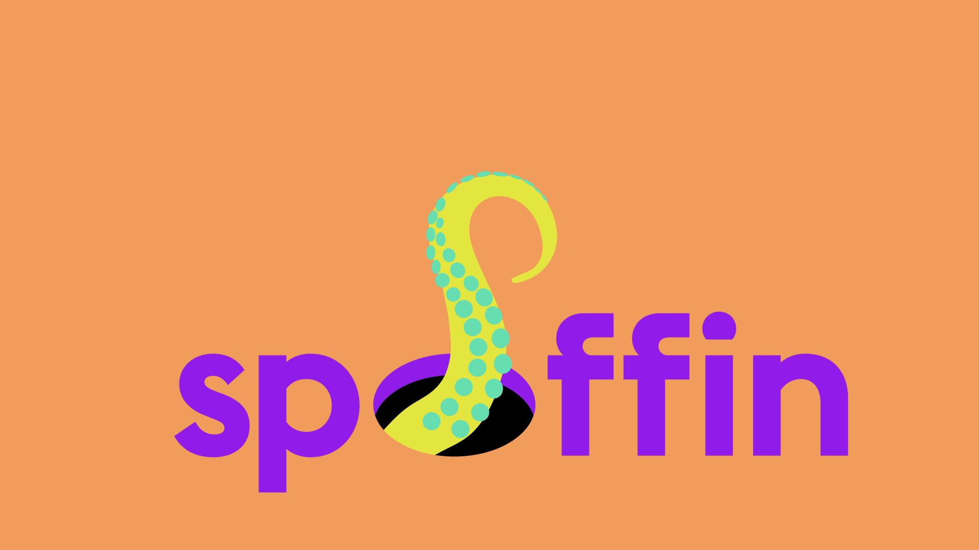 Logo van Spoffin Street Arts Festival, ontworpen door grafisch ontwerpbureau studio ddo in Amersfoort